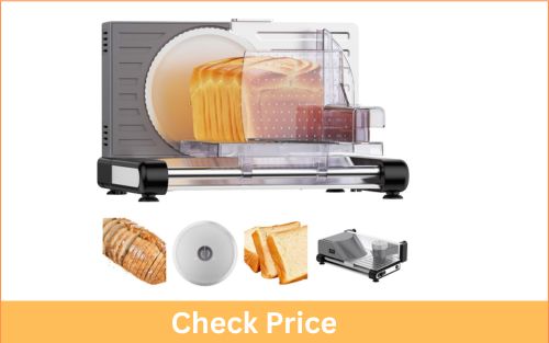 LAIKORE 120W Electric 6.7 Blade Adjustable Foldable Meat Slicer
