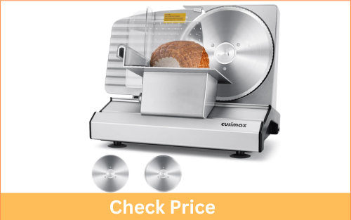 CUSIMAX Electric Deli Meat Slicer