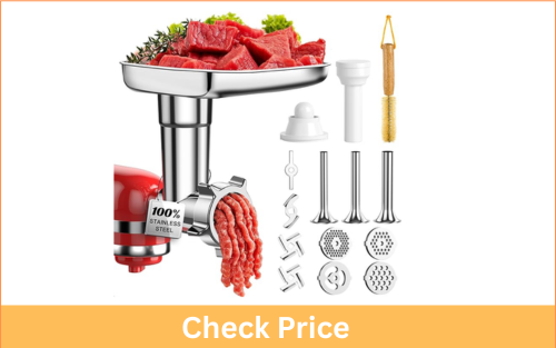 100% Polished Stainless Steel Meat Grinder
