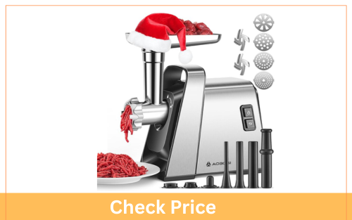 AAOBOSI Meat Grinder Electric