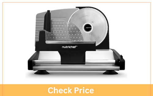Nutrichef Electric Meat Slicer