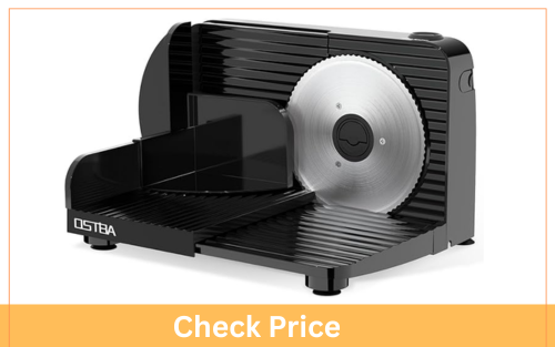OSTBA Foldable Electric Food Slicer 150W Motor